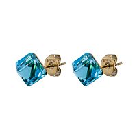 Пусеты Fiore Luna  Aquamarine, SWE2127/2 A G